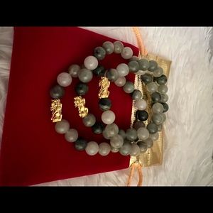 24k Authentic Piyao Jade. 3 for $285